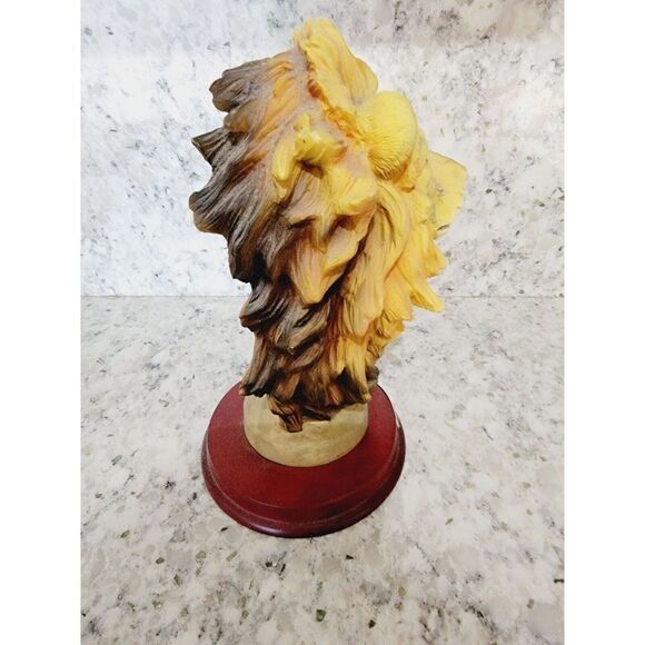 Classic Wildlife Collection Vtg Lion Figurine Heavy Statue 8.5" Tall Animal - Picture 6 of 8